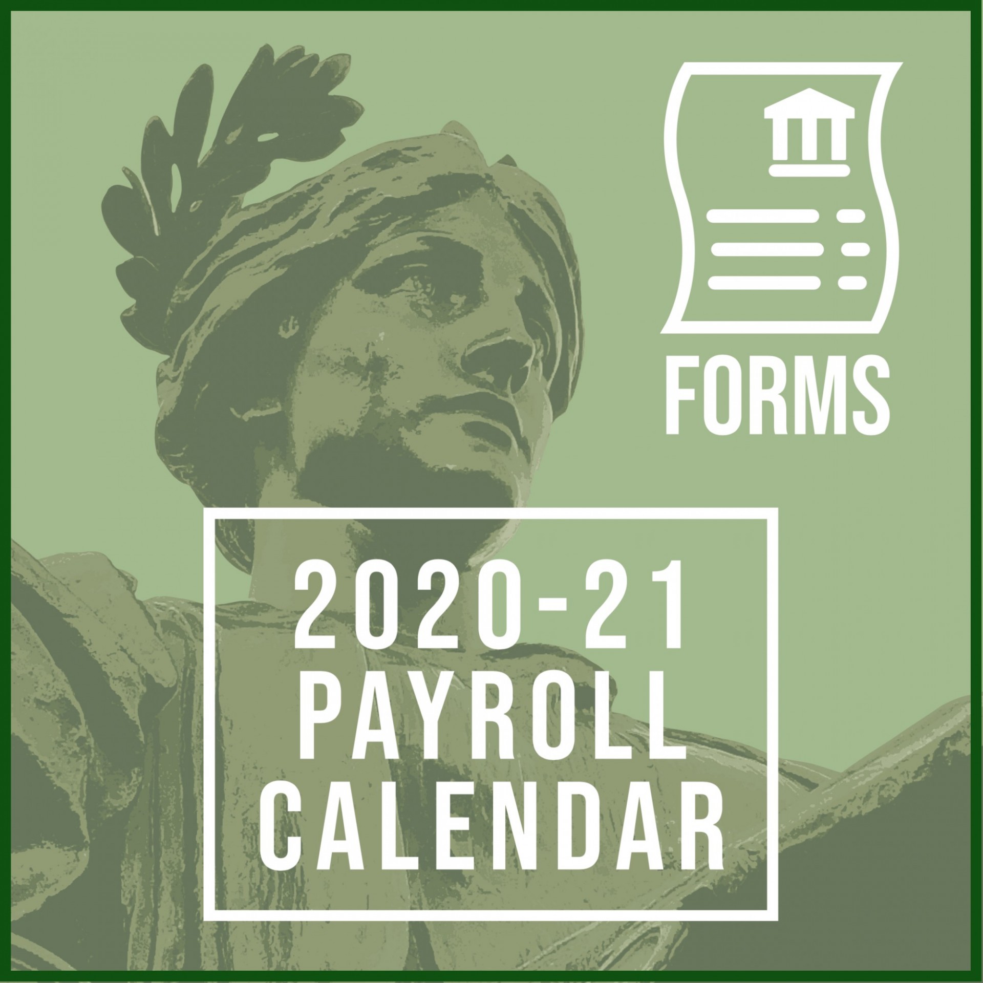 Forms Icon: 2020-21 Payroll Calendar