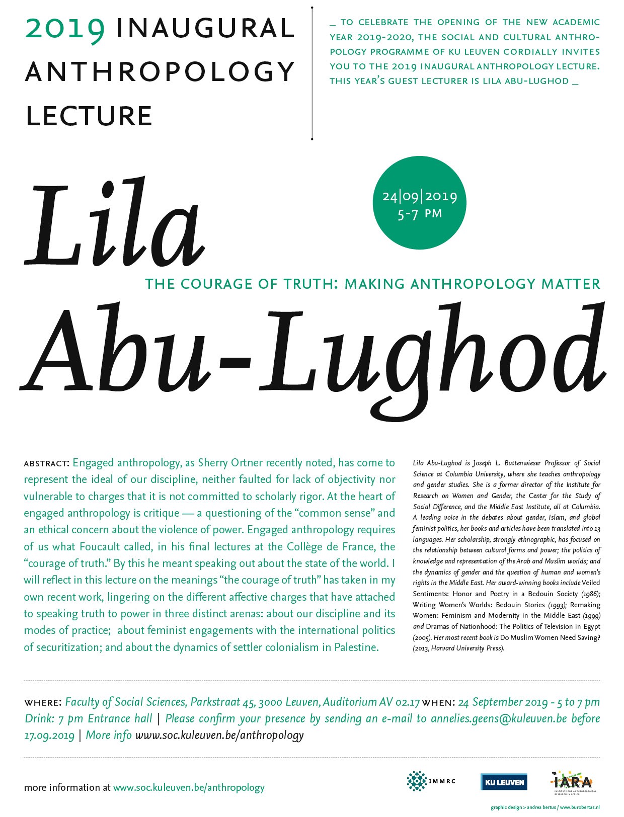 Event Poster for lecture