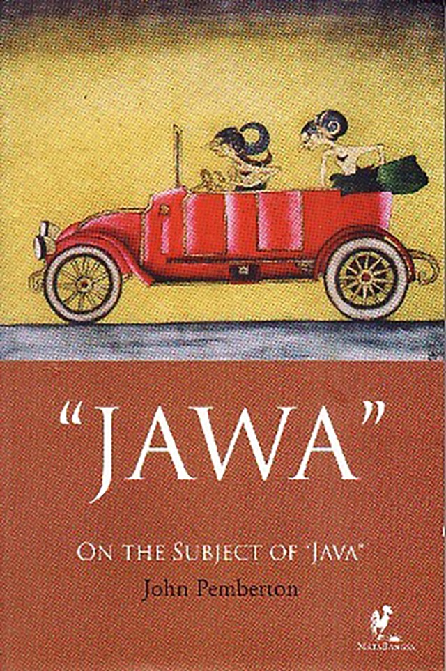 Book cover showing a colored drawing of two figures in a car.