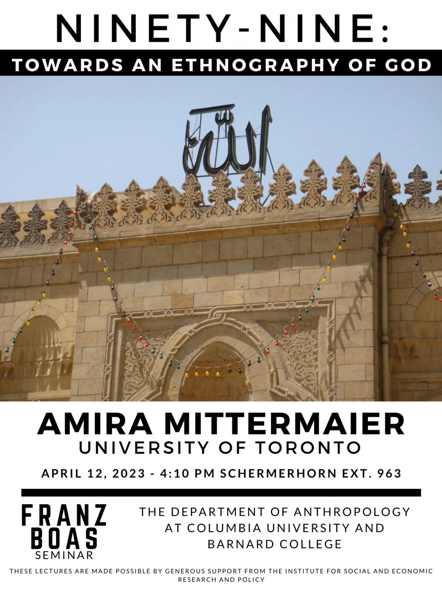 poster for seminar