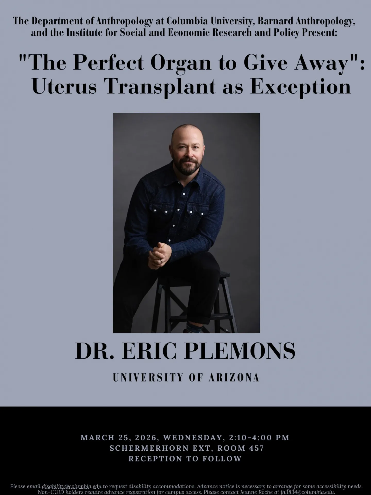 Eric Plemons Boas poster