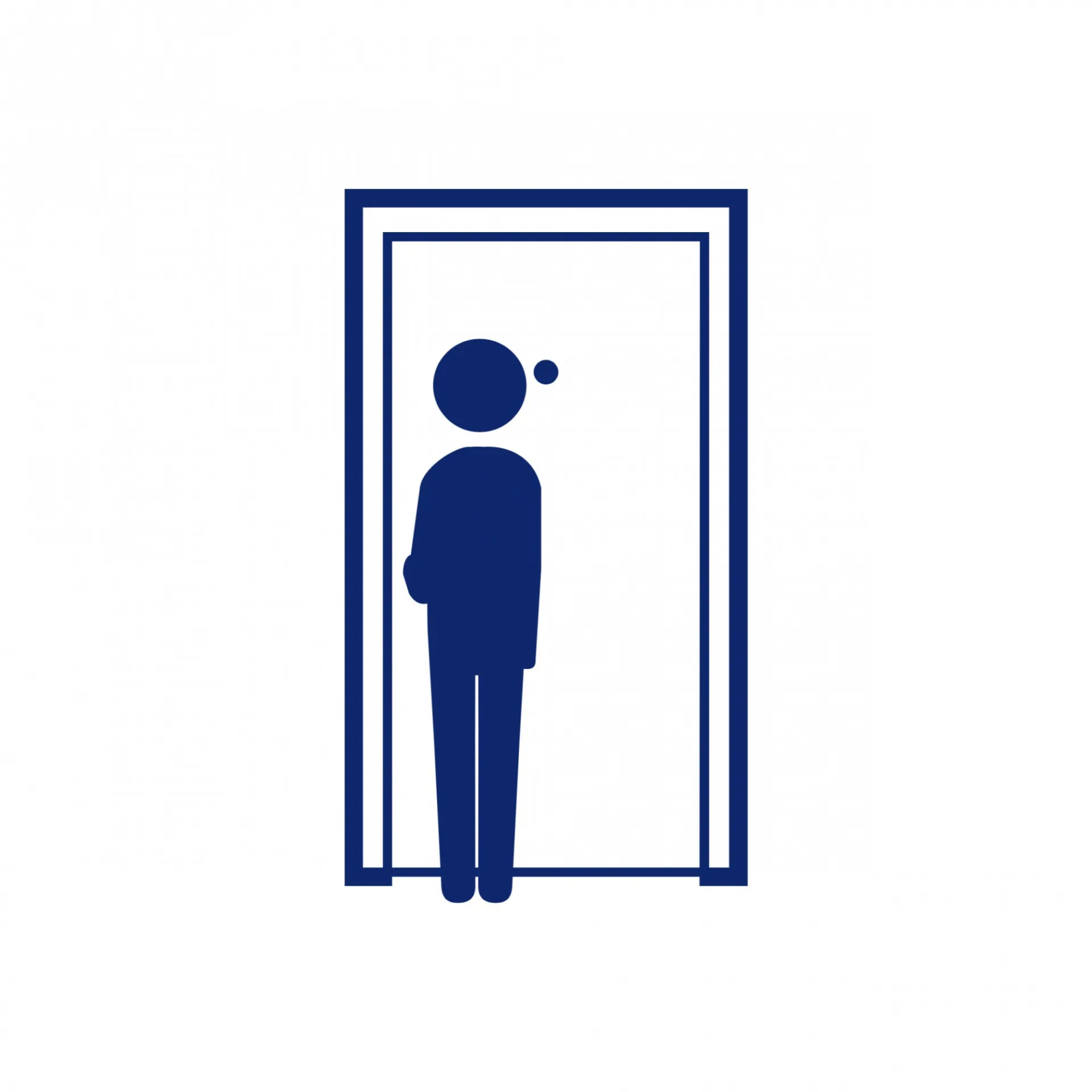 Person at Door, icon