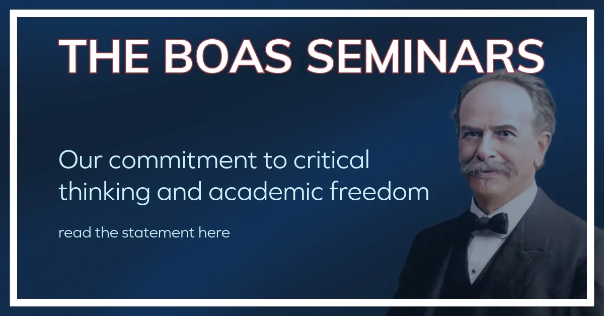 BOAS SEMINAR - declaration of commitment to academic freedom