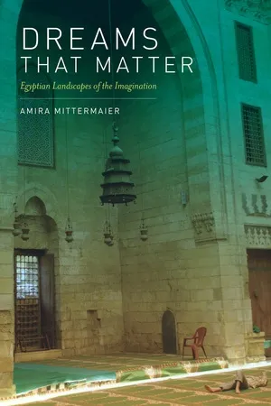 Book Cover: Amira Mittermaier, Dreams that Matter: Egyptian Landscapes of the Imagination (2010)
