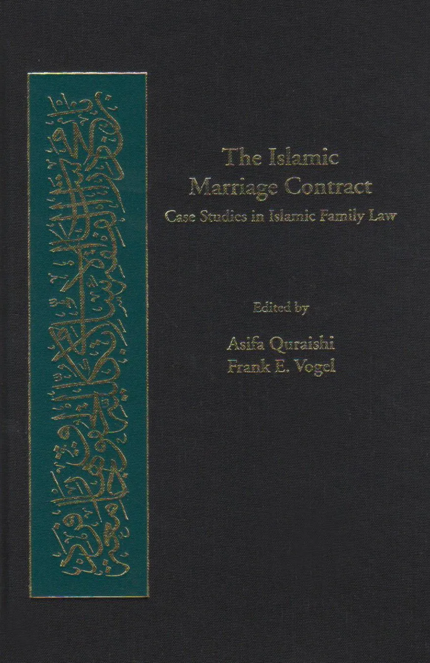 Book Cover: The Islamic Marriage Contract