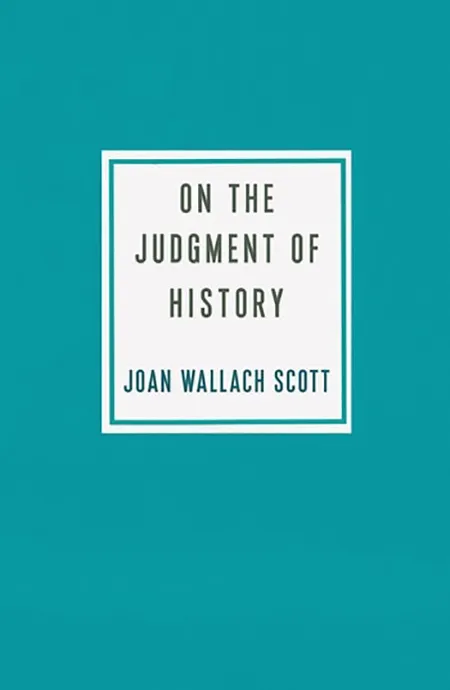 Book Cover, On the Judgment of History