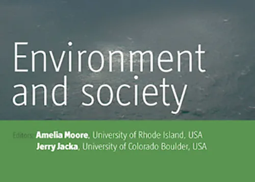 Environment and Society, journal cover