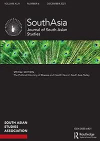 Journal of South Asian Studies Cover