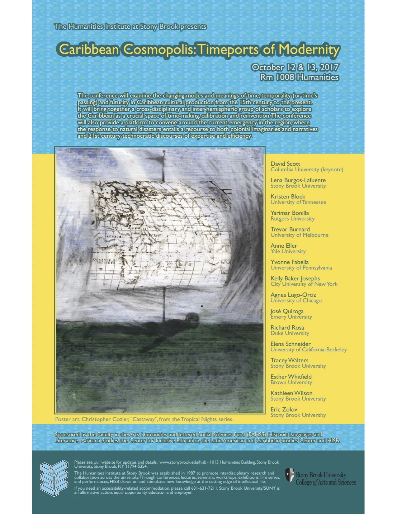 Poster for the event with summary text.