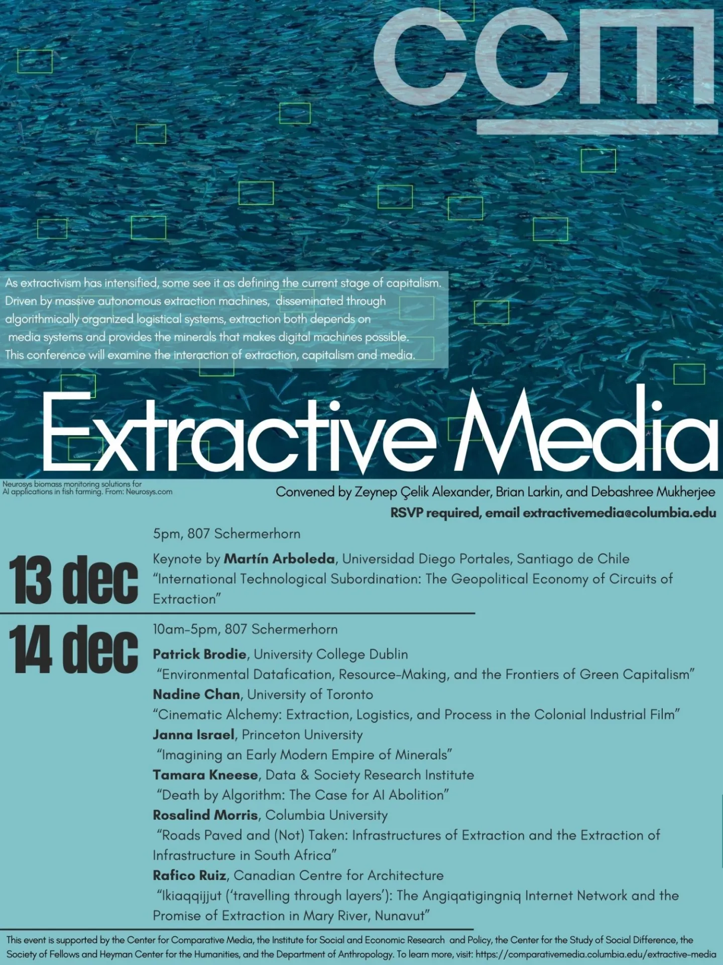 Extractive Media conference poster