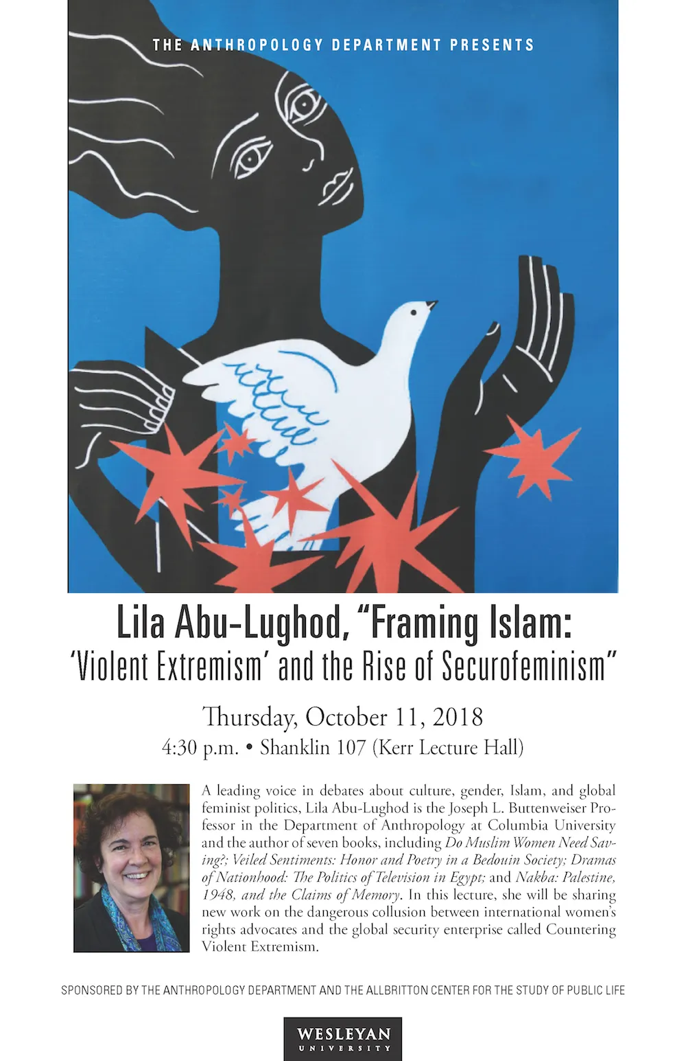 Poster for the event with summary text.