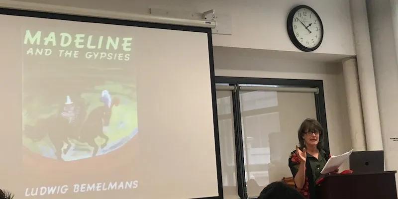 Picture of presentation from 2018 symposium.