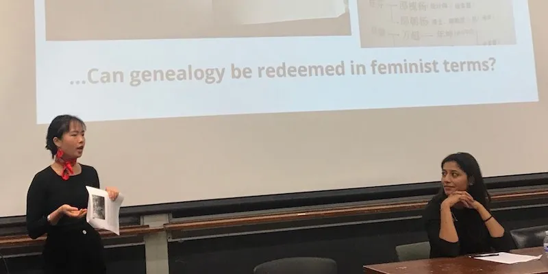 Picture of presentation from 2018 symposium.