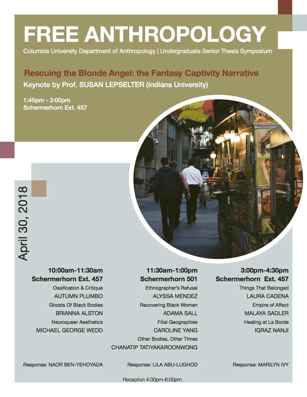 Thesis symposium poster.