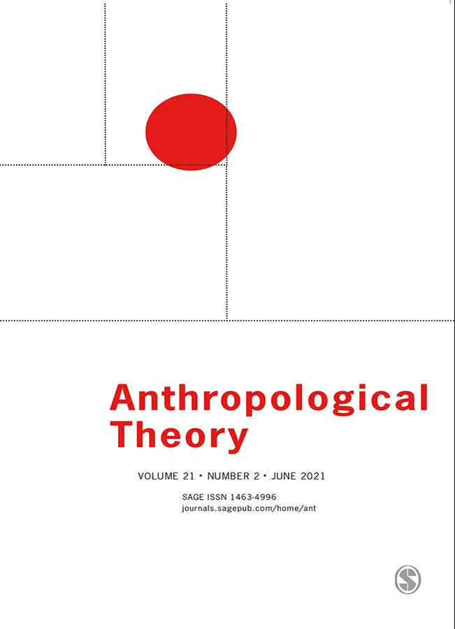 Journal Cover: Anthropological Theory