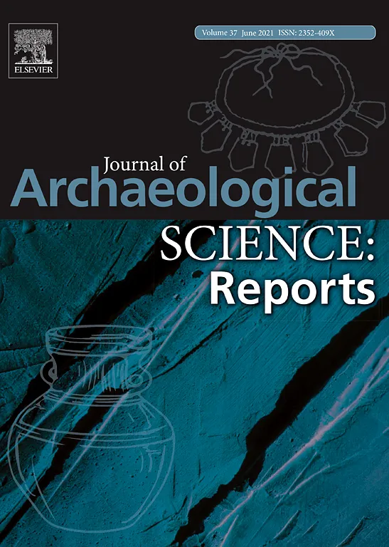Journal cover: Journal of Archaeological Science Reports
