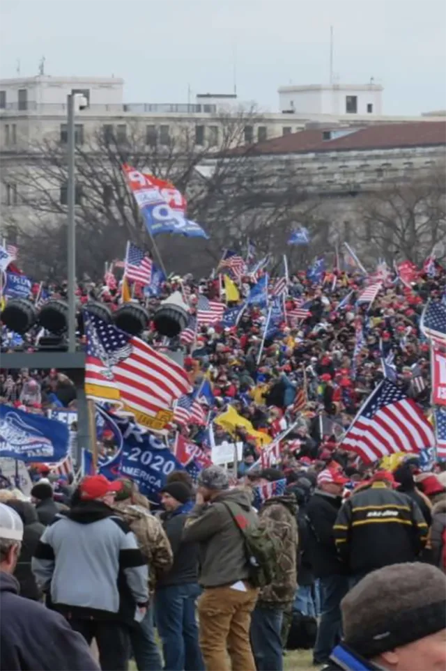 trump supporters rally 