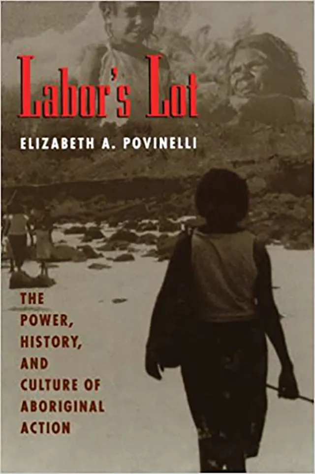 Book cover depicting a figure walking.
