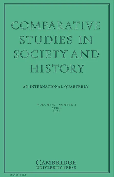 Journal Cover: Comparative Studies in Society and History