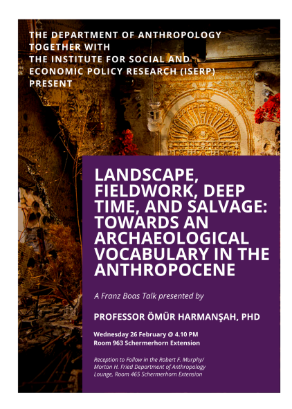 Landscape, Fieldwork, Deep Time, and Salvage: Towards an Archaeological Vocabulary in the Anthropocene
