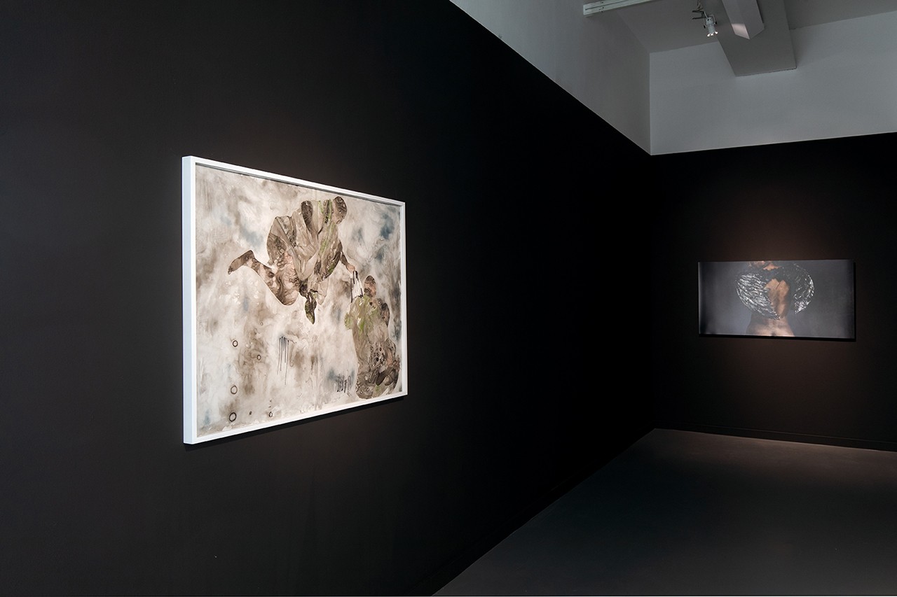 Installation view, 'Visual Life of Social Affication,' @ Rosie Gordon Wallace and Daniela Fifi VLOS