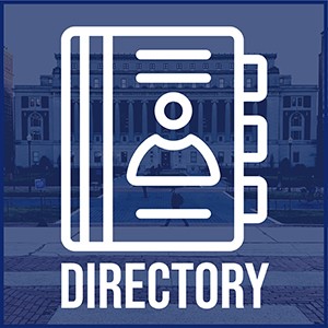 Directory Icon, Blue