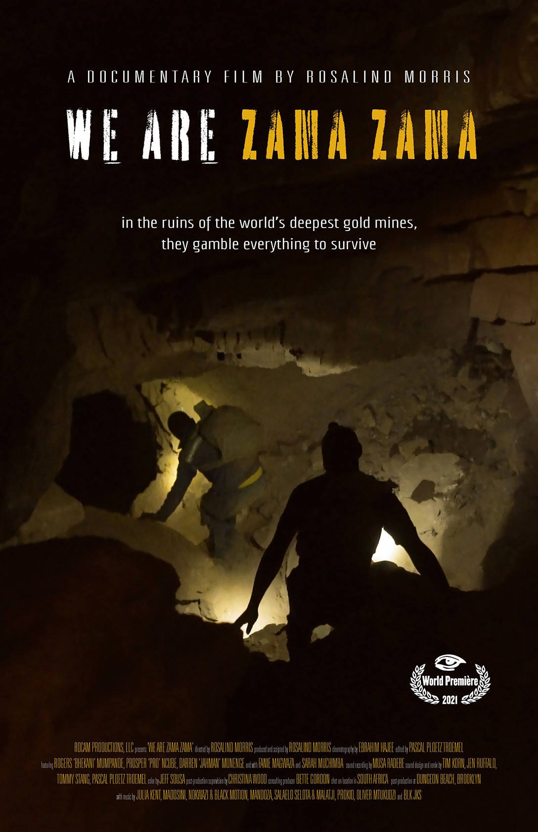 Film poster, 'We are Zama Zama'