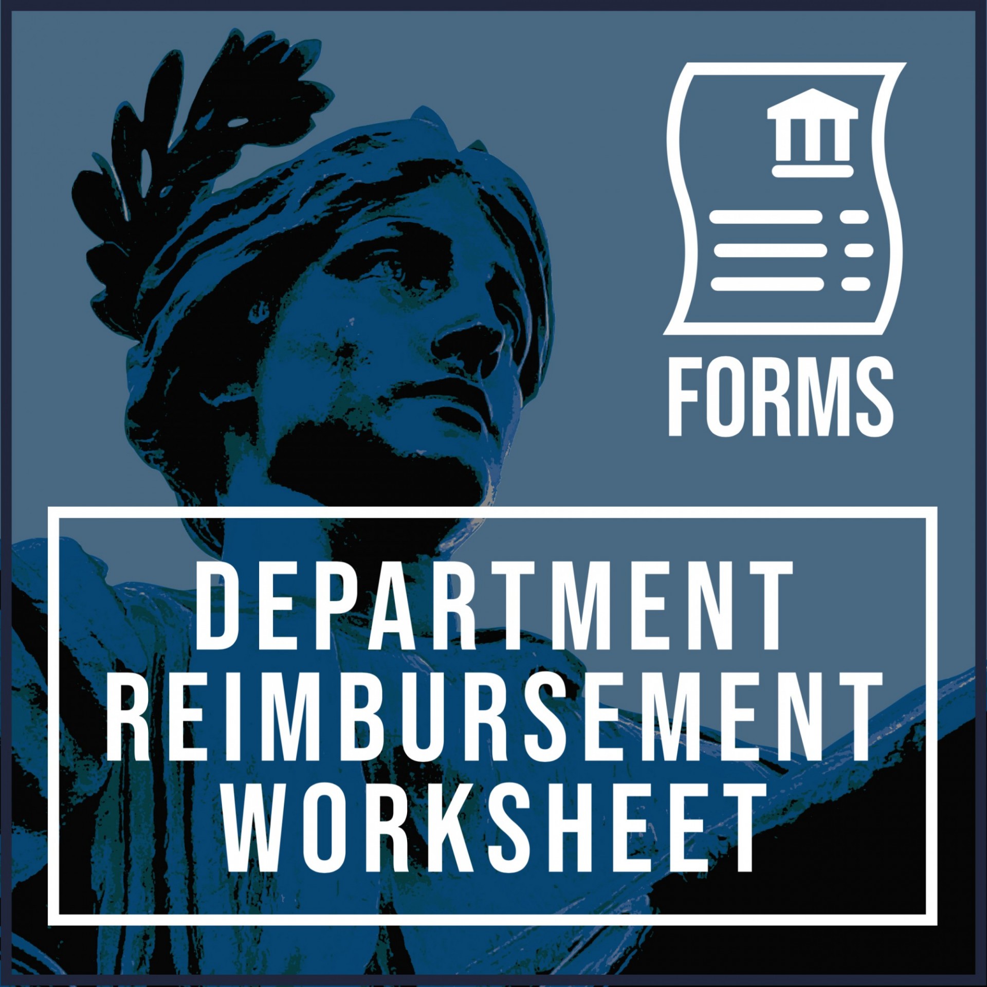 Forms Icon: Department Reimbursement Worksheet