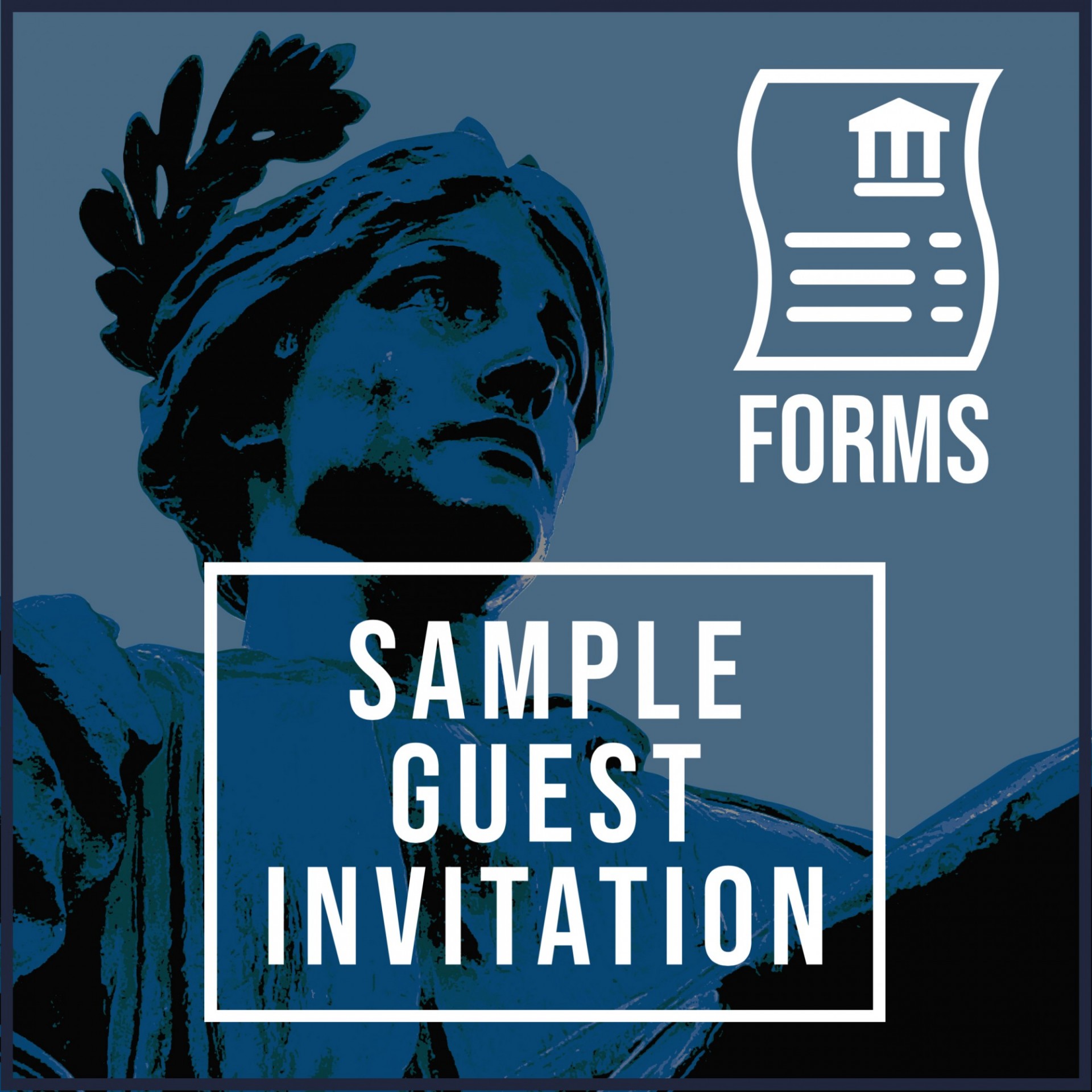 Forms Icon: Sample Guest Invitation
