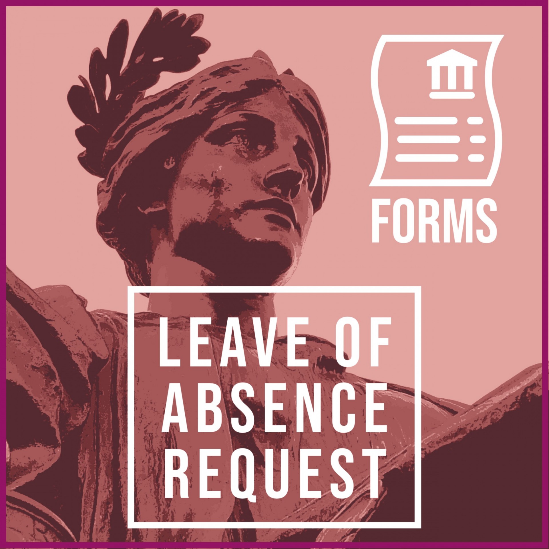 Forms Icon, Leave of Absence Request