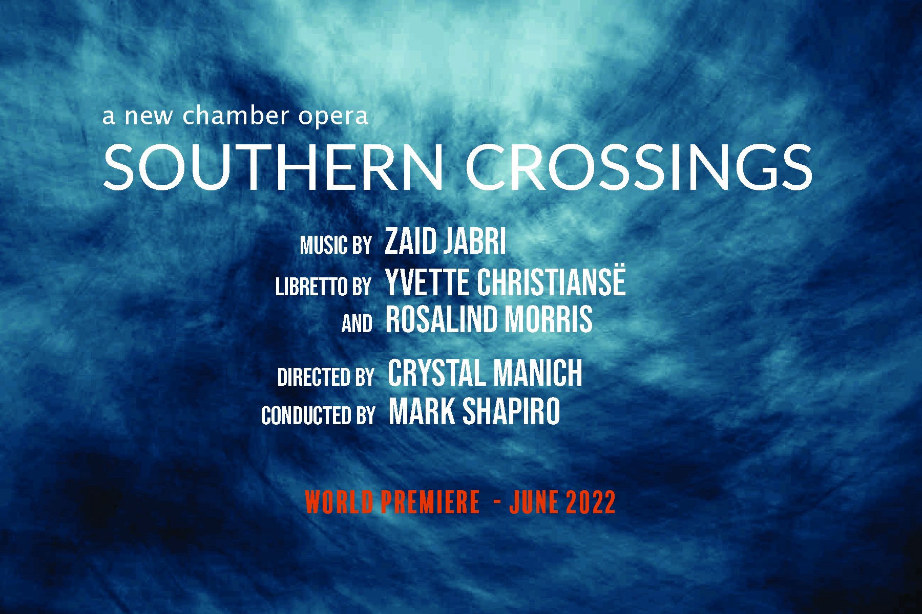 postcard for Southern Crossings opera