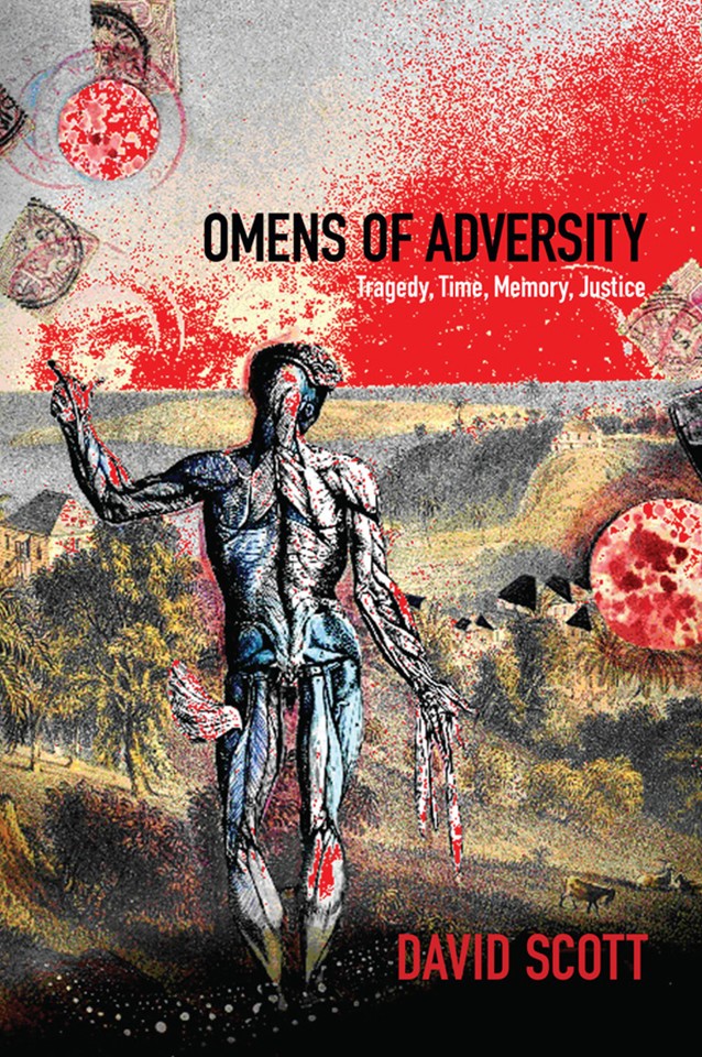 Book cover, David Scott, Omens of Adversity
