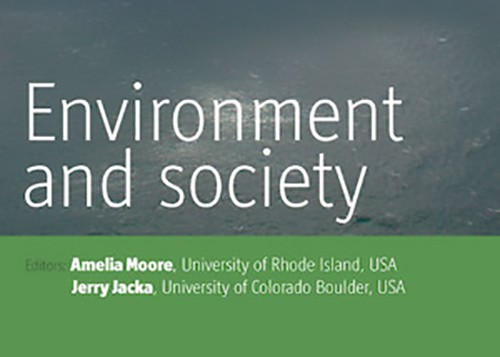 Environment and Society, journal cover
