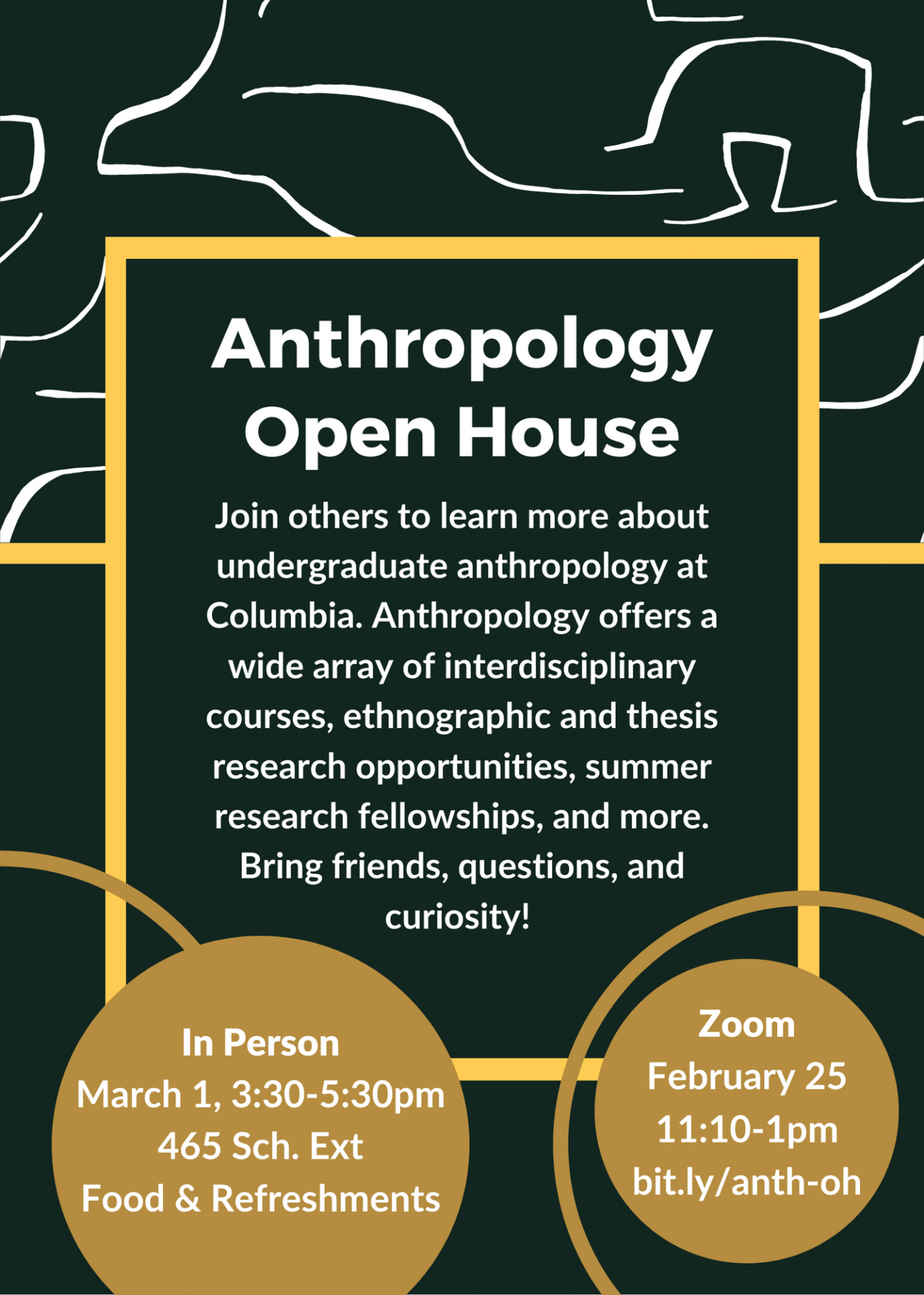 Anthropology Open House Flyer