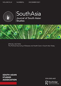 Journal of South Asian Studies Cover