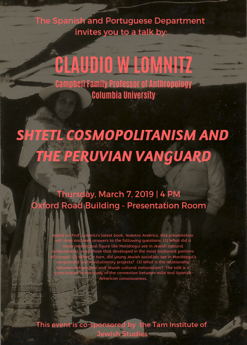 Poster for the event with summary text.