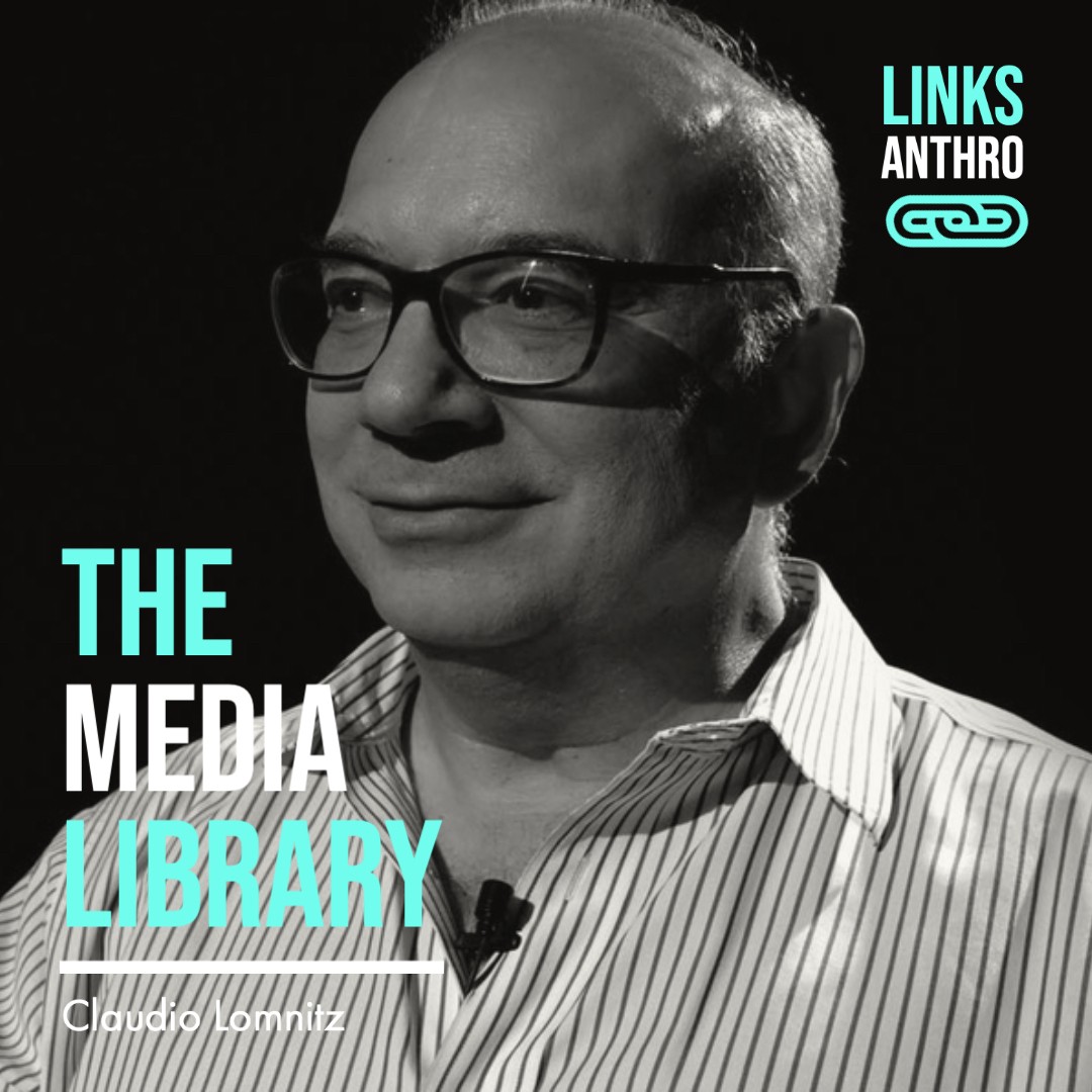Media Library, Claudio Lomnitz, 'Links Anthro' Icon Blue