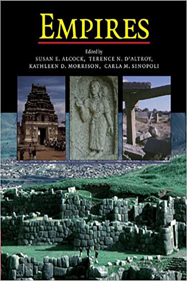 Book cover featuring photographs from different archaeological sites.