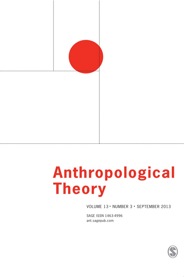 Anthropological Theory Journal cover