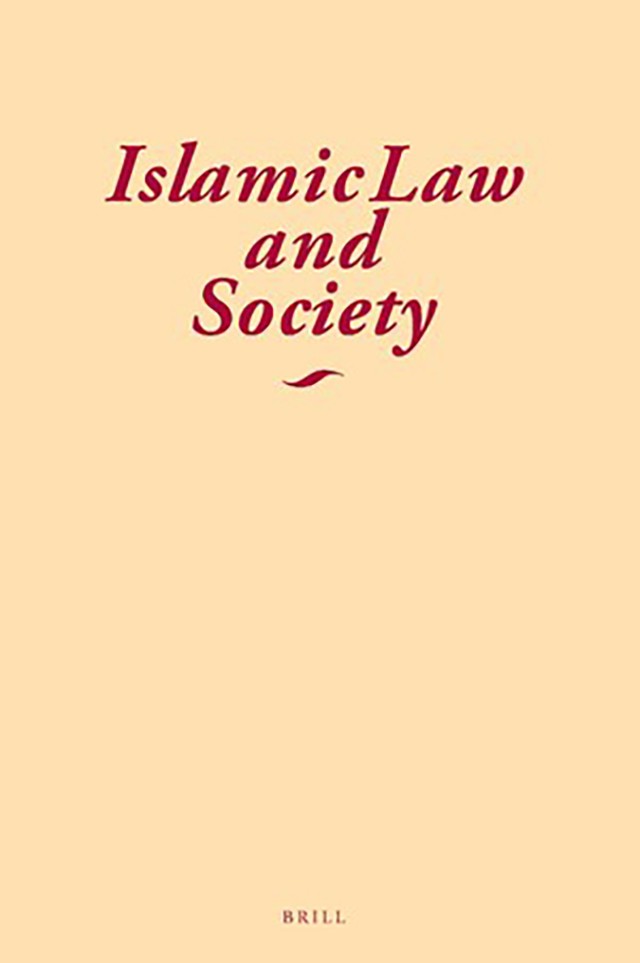 Islamic Law and Society cover