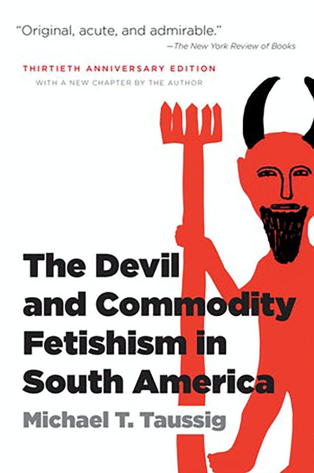 Book cover depicting a cartoon devil with a pitchfork.