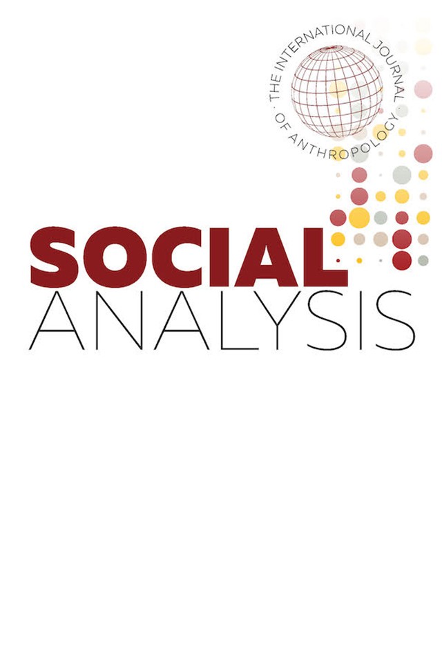 Journal Cover: Social Analysis