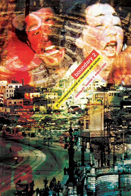 Cover image of Boundary 2, volume 51, number 3