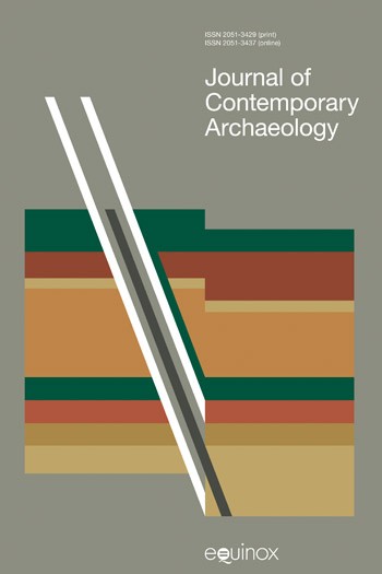 Cover: Journal of Contemporary Archaeology 