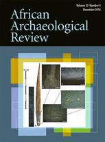 African Archaeological Review cover.