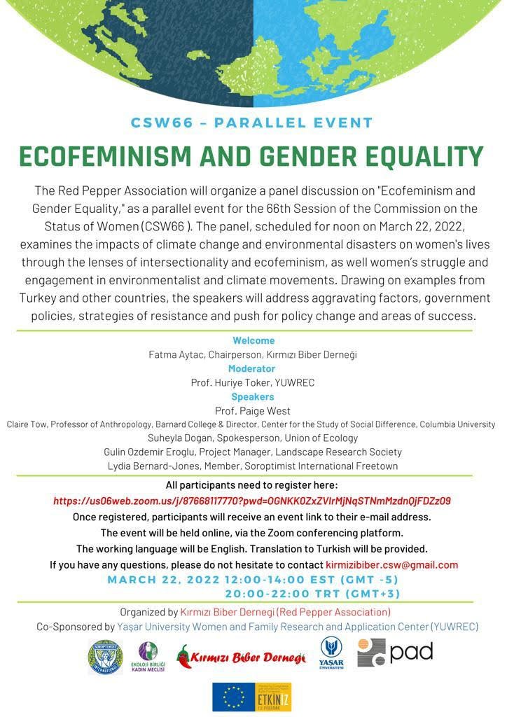 Poster for Ecofeminism and Gender Equality